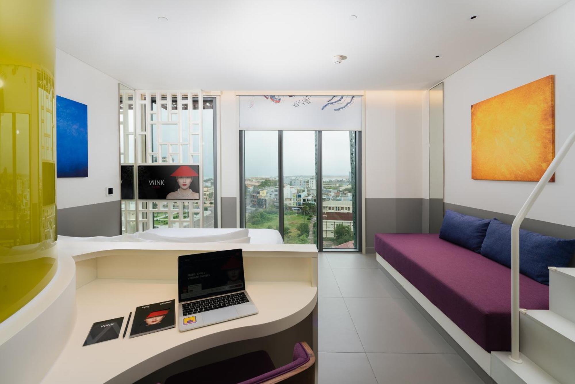Wink Hotel Tuy Hoa Beach - 24Hrs Stay & Rooftop Pool Bar Екстериор снимка